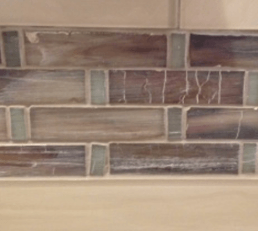 Grouting Handmade Glass - Architessa