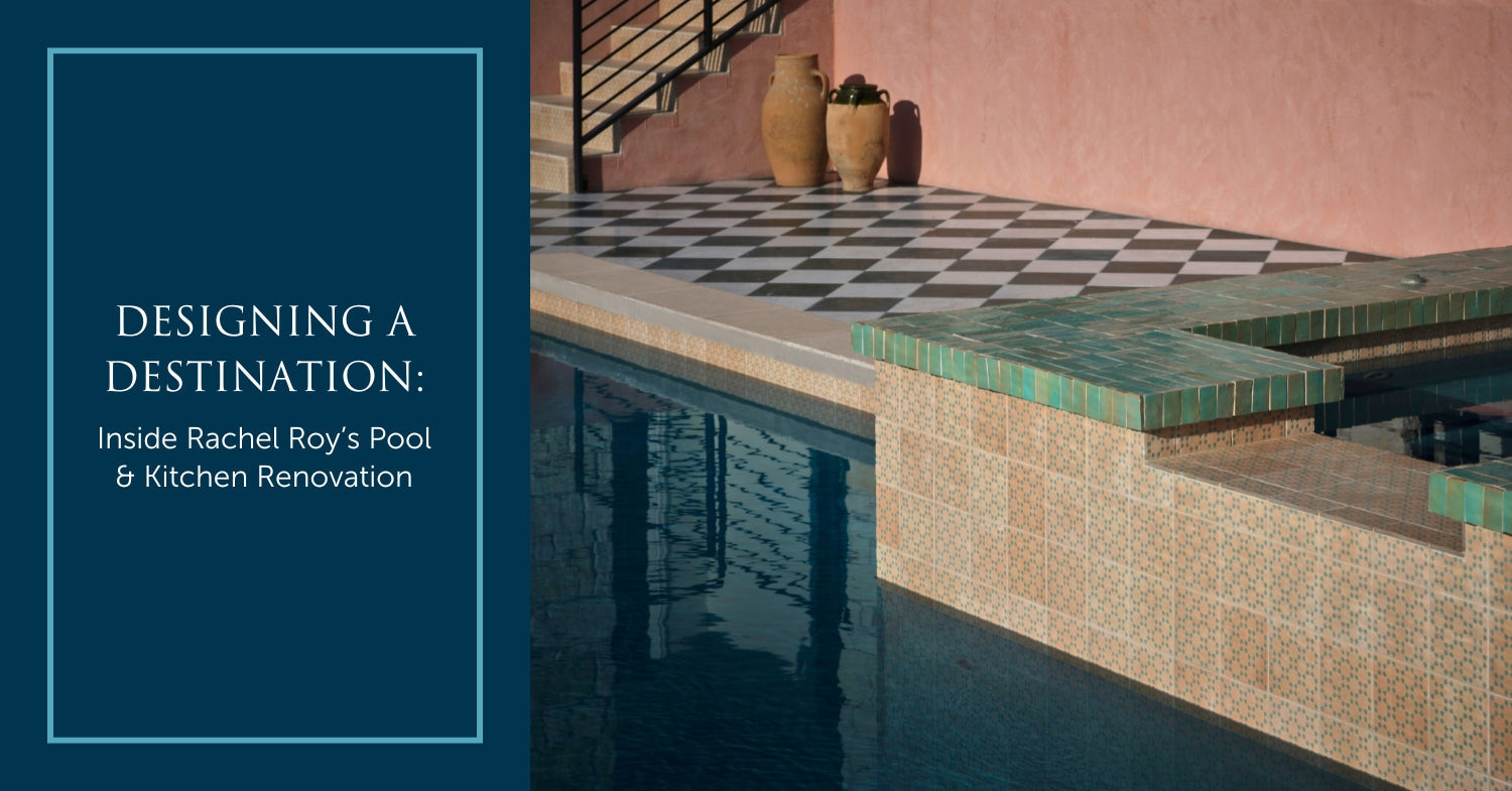 Inside Rachel Roy’s Pool and Kitchen Renovation