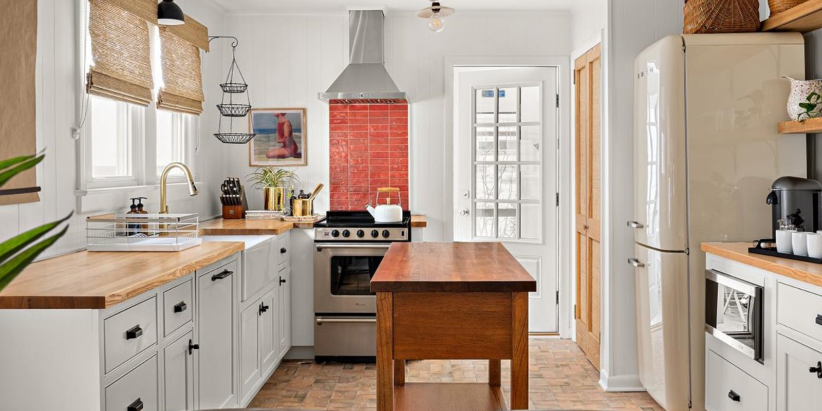 Cozy Cottage Living with Handcrafted Tile Details