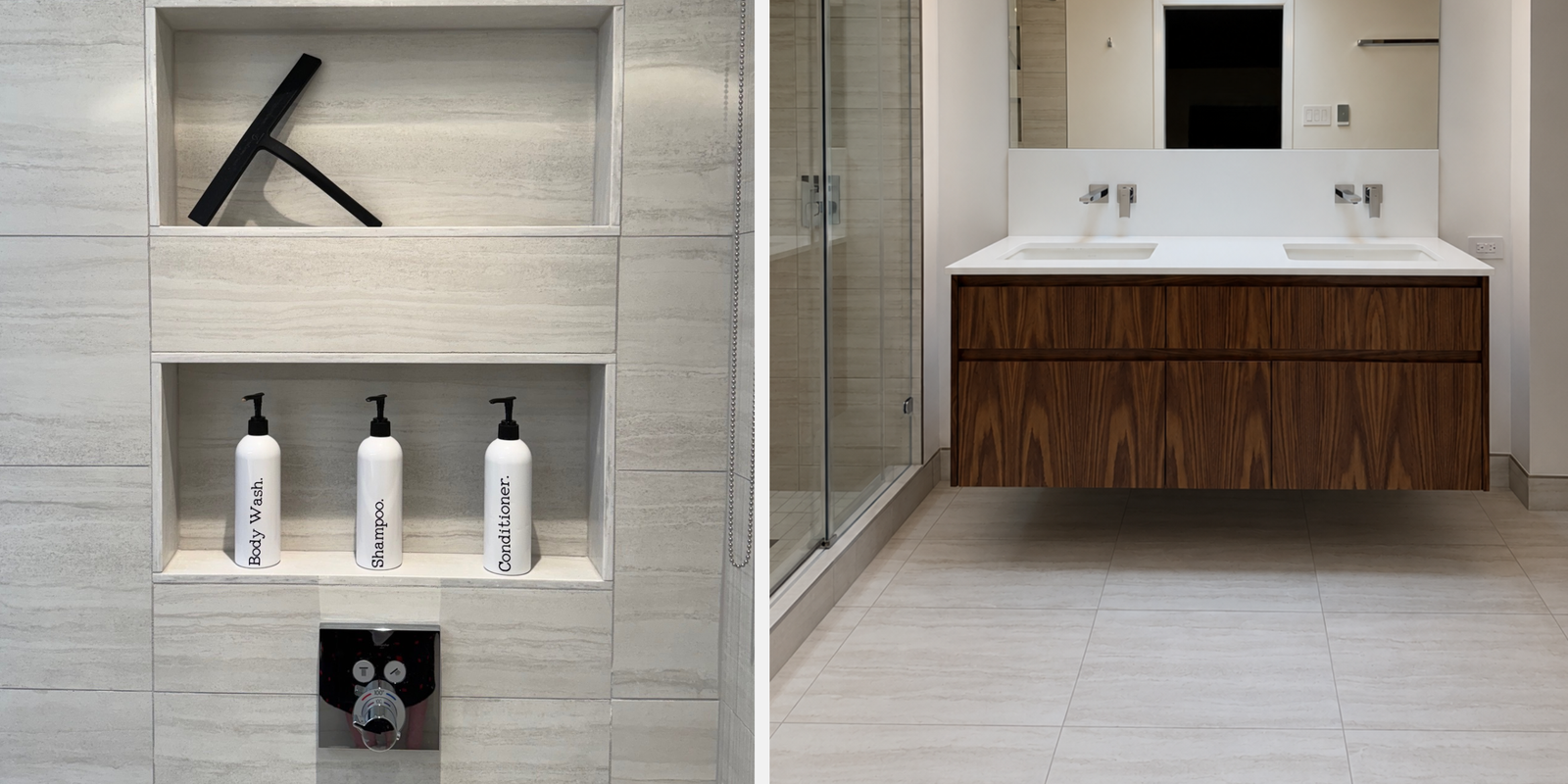 ORLA White Porcelain Bathroom Design