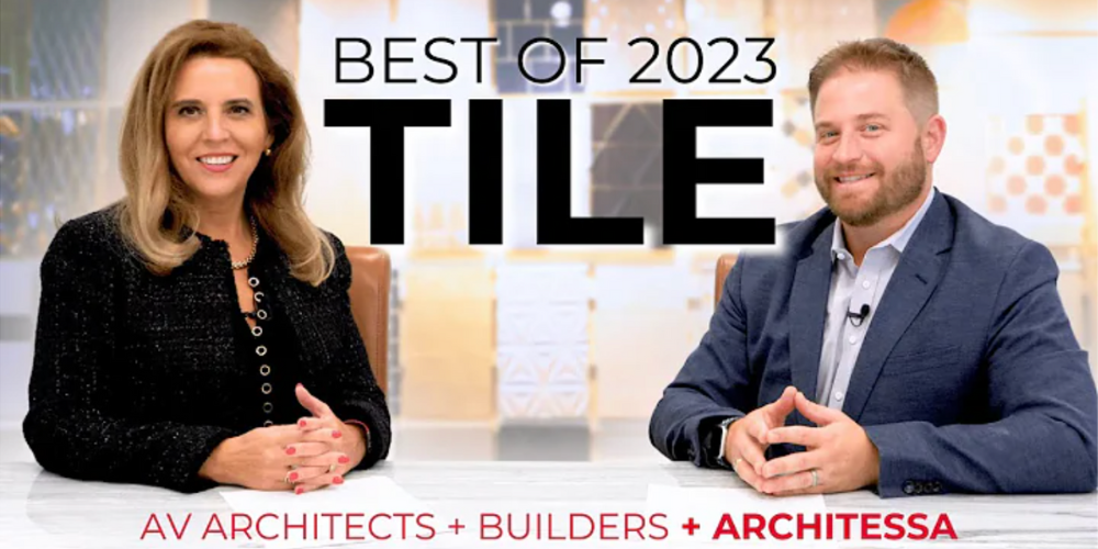 Best of Tile 2023 Interview with AV Architects - Architessa