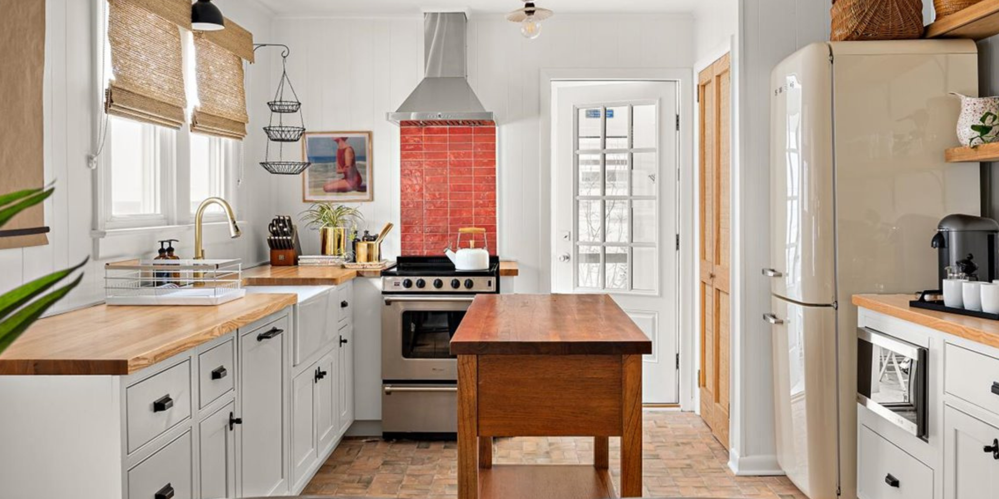 Cozy Cottage Living with Handcrafted Tile Details