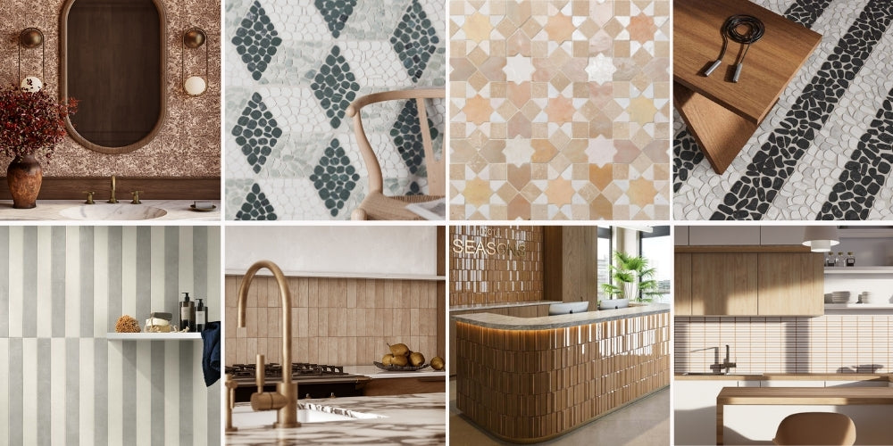 March's Latest Tile Collections Highlighting Texture and Modern Pattern