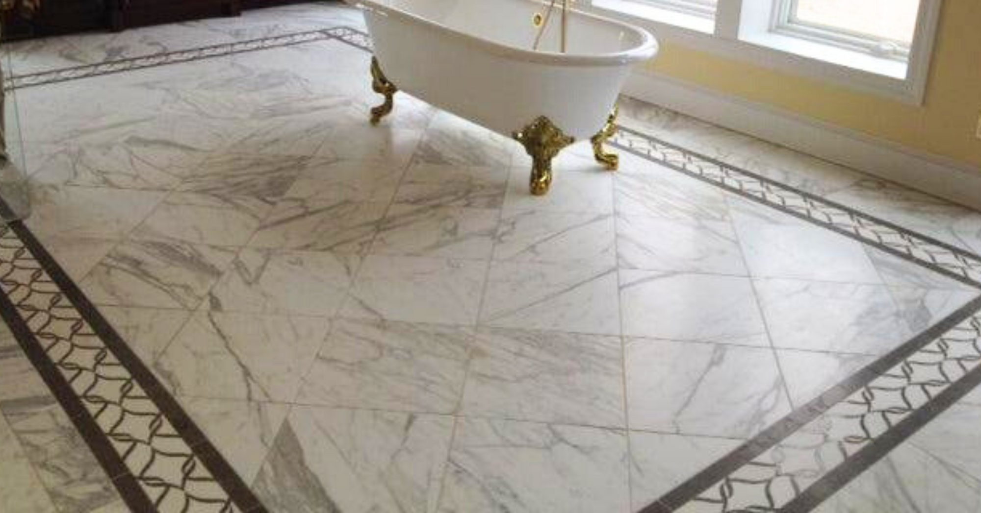 Why is my white marble turning yellow?