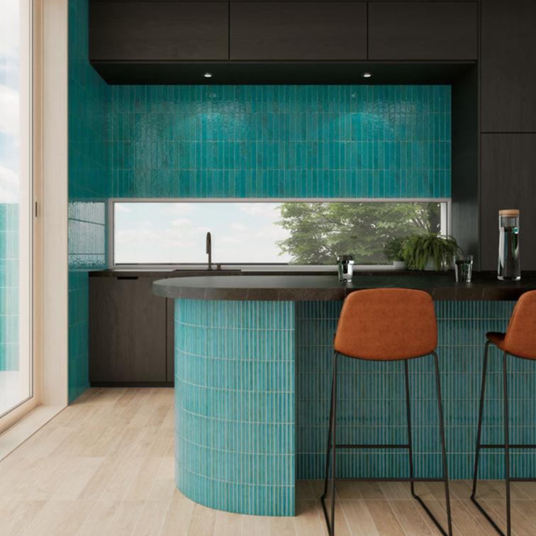 Hanami Stack Tile Architessa Tile & Stone | Multifamily Tile Projects
