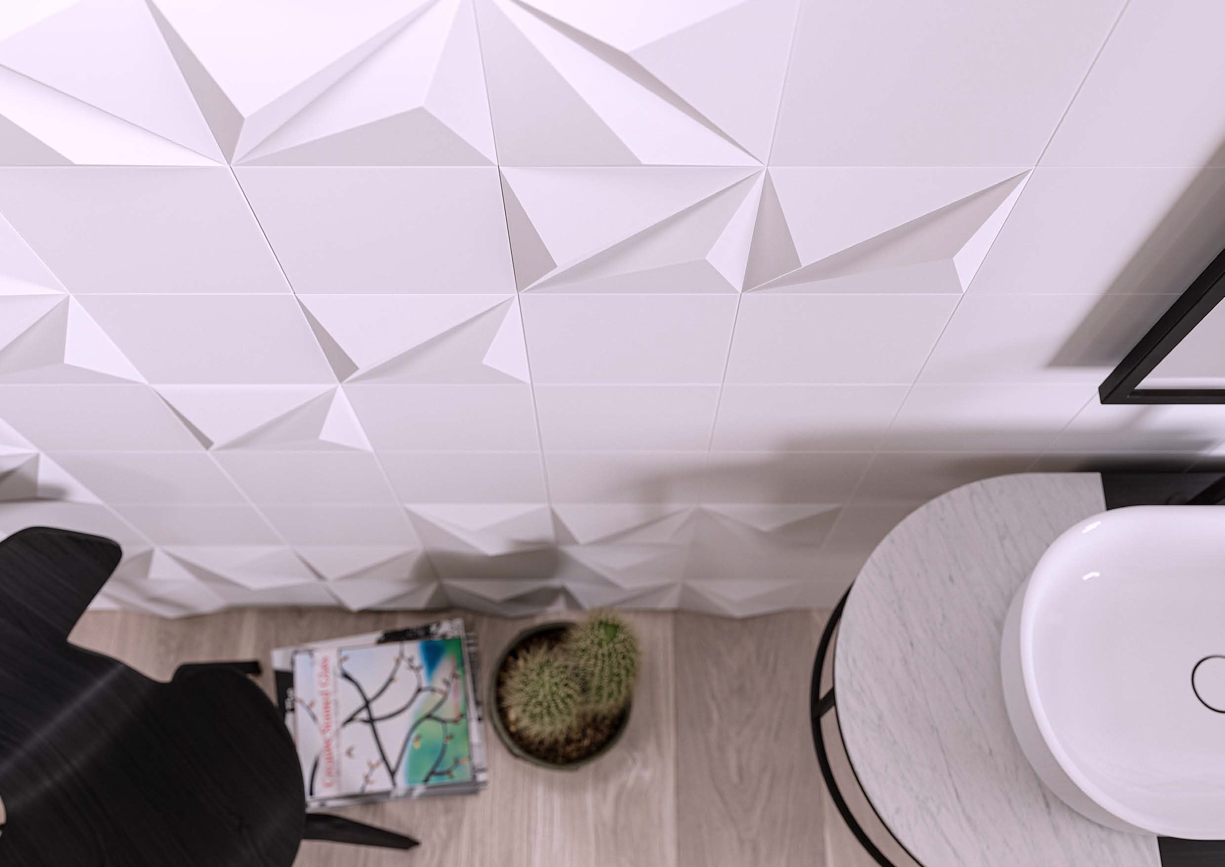 Capsule Pattern Tile Capsule | 3D Deco Tiles - Architessa