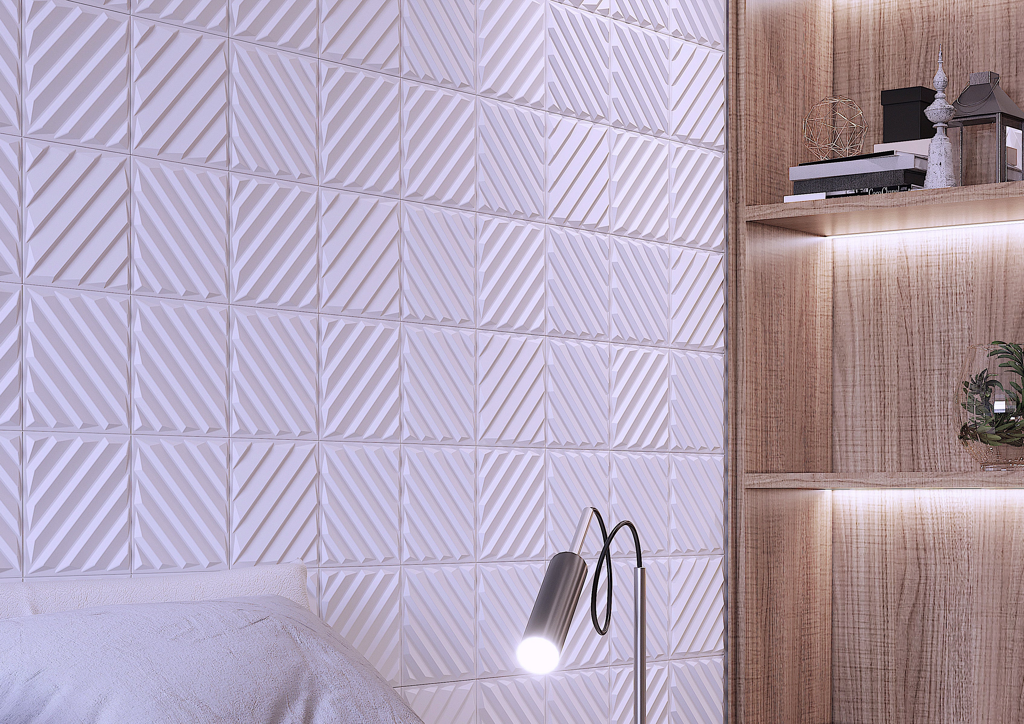 Capsule Pattern Tile Capsule | 3D Deco Tiles - Architessa