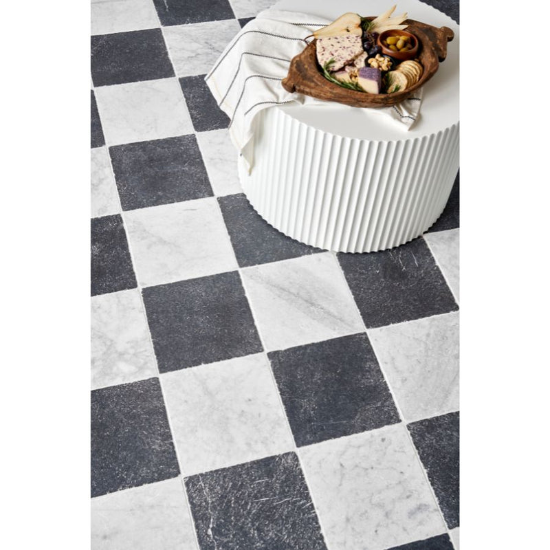 Checkerboard | Marble Checkerboard Tile - Architessa