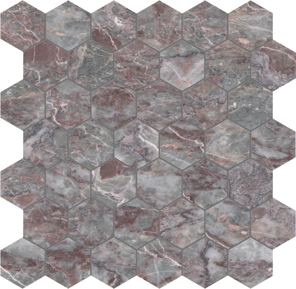 Marble - Sereno Burgundy - Architessa