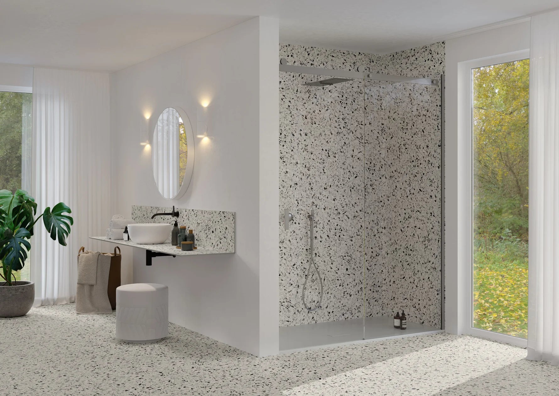 Pre-Fab Shower Origin