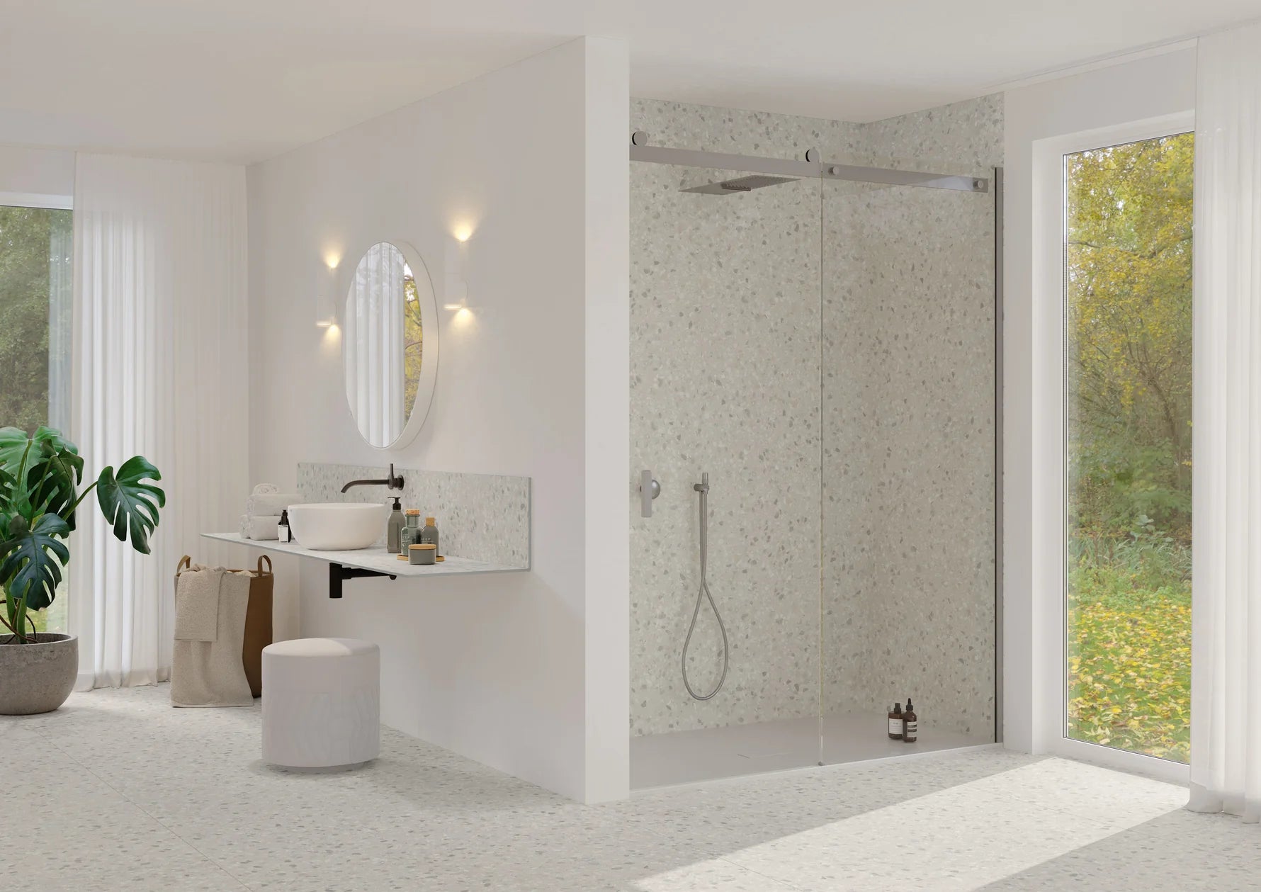 Pre-Fab Shower Origin