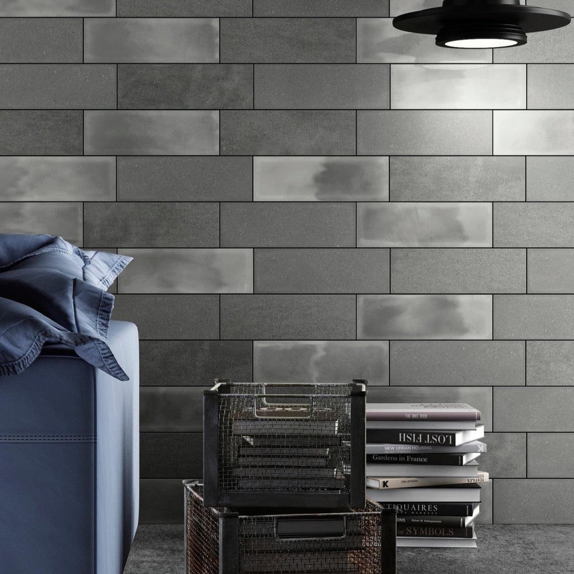 Diesel Ribber Tile Diesel Camp | Ceramic Wall Tile - Architessa